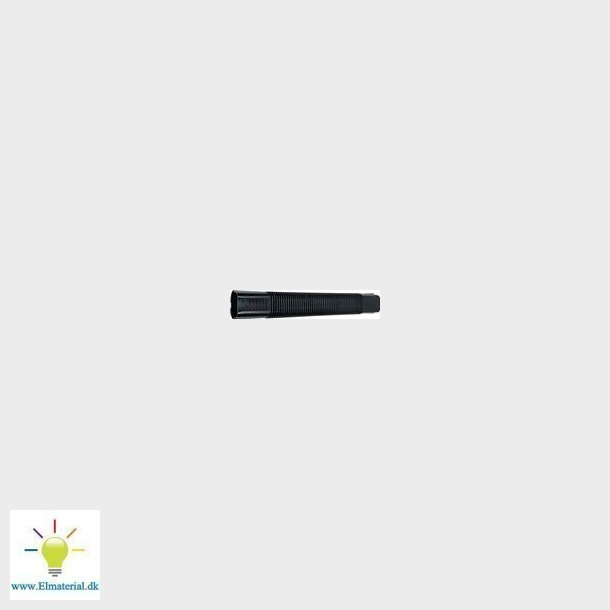 Fleksibelt Kanalstykke L 500 Mm, Sort
