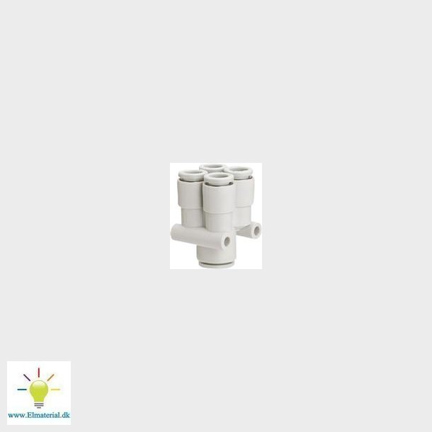 Fittings Dobbelt  Y-Indstik &macr;4 - &macr;6