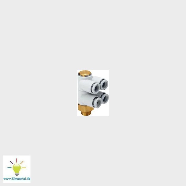 Fittings Instik Vinkel, 4X4 - 1X3/8"