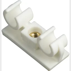 rrbrer dobbelt 10mm hvid