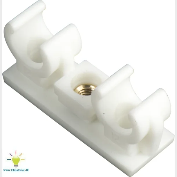 rrbrer dobbelt 12mm hvid