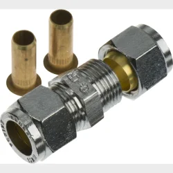 forkromet samler 12mm til pex-rr