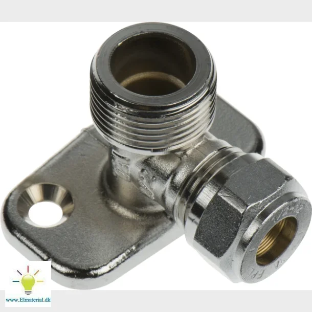 dkvinkel 3/4"-12mm krom