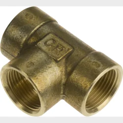 tee 3/4" messing drz