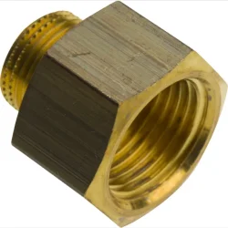 spidsmuffe 1/2-3/8" messing drz