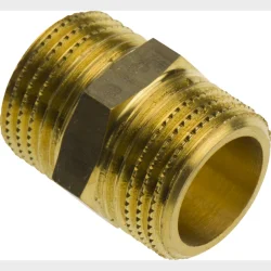 brystnippel 1/2" messing drz