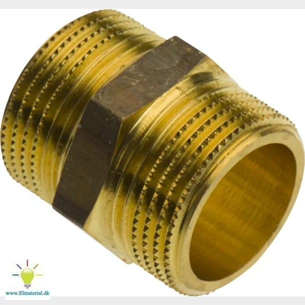 brystnippel 3/4" messing drz