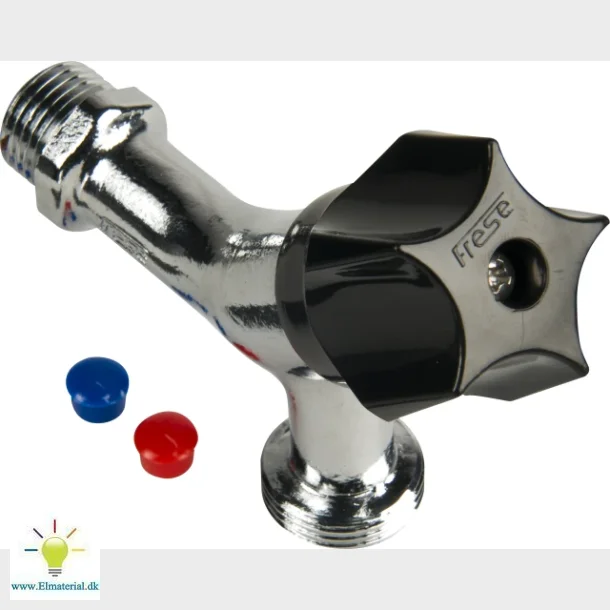 kugleaftapshane 3/4-1/2" krom