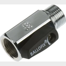 ballofix kuglehane 3/8" forkromet