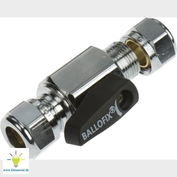 ballofix kuglehane 10-10mm forkromet