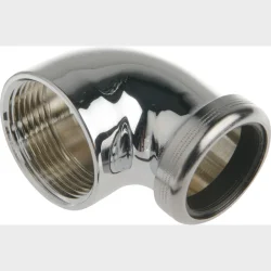 aflbsvinkel 5/4"-32mm forkromet