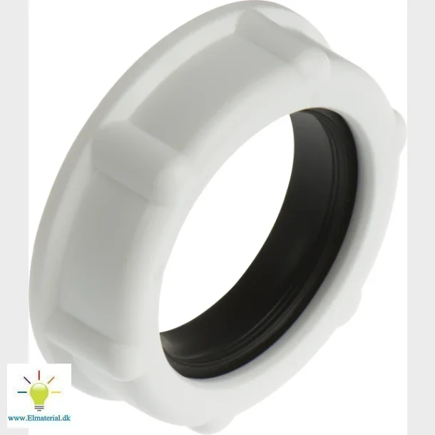 omlber m. pakning 5/4"-32mm hvid