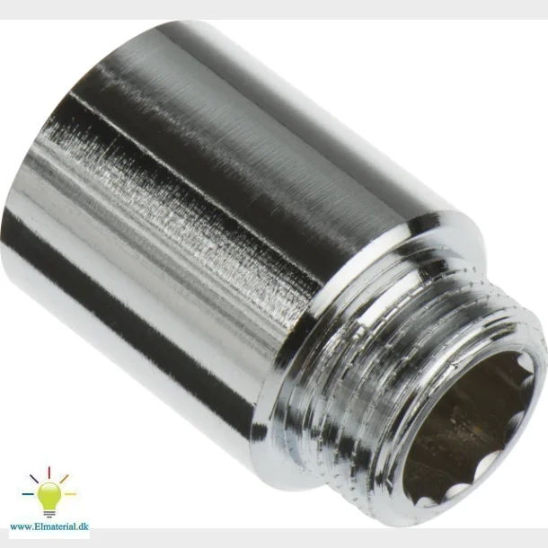 haneforlnger 1/2"-30mm krom