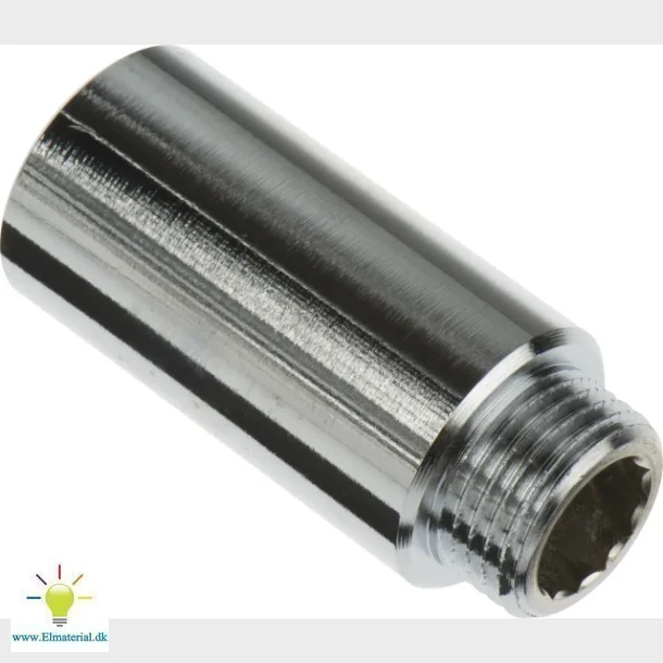 haneforlnger 1/2"-50mm krom