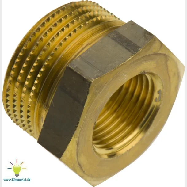 nippelmuffe 3/4-3/8" messing drz