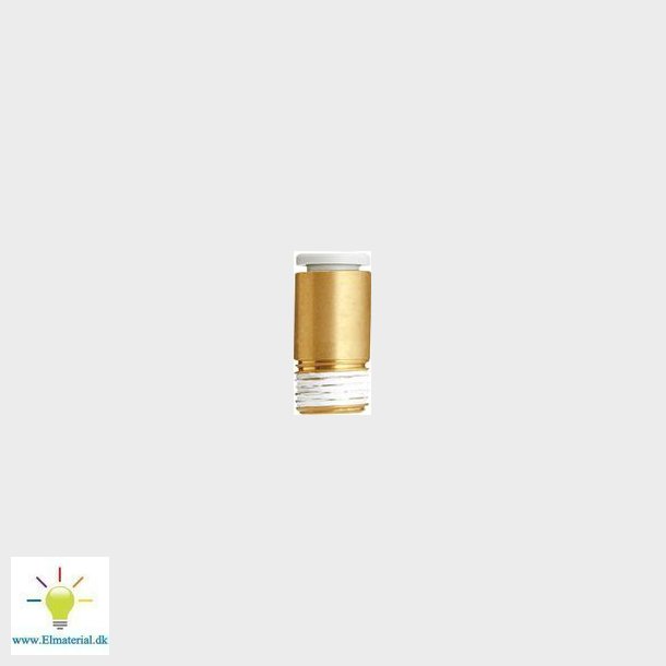 Fittings Lige  R1/4" &macr;12 Unbrako