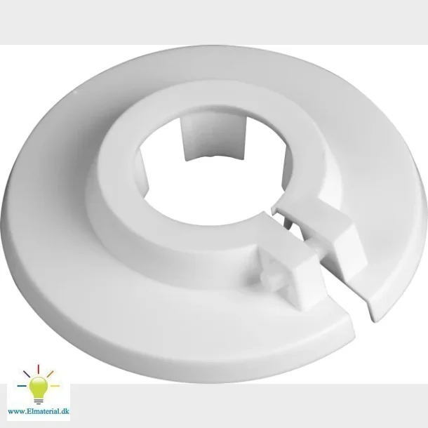 plastroset 2 delt 22 mm hvid