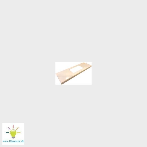 Frontuds. 25 Cm.F.Fiberudt.Tas+ Ral 9010