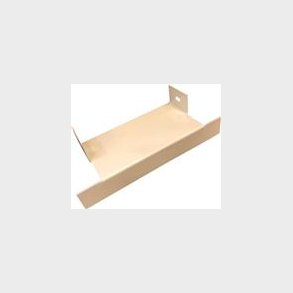 Endestykke Tas+ 120/65F Ral 9010 25 Mm.