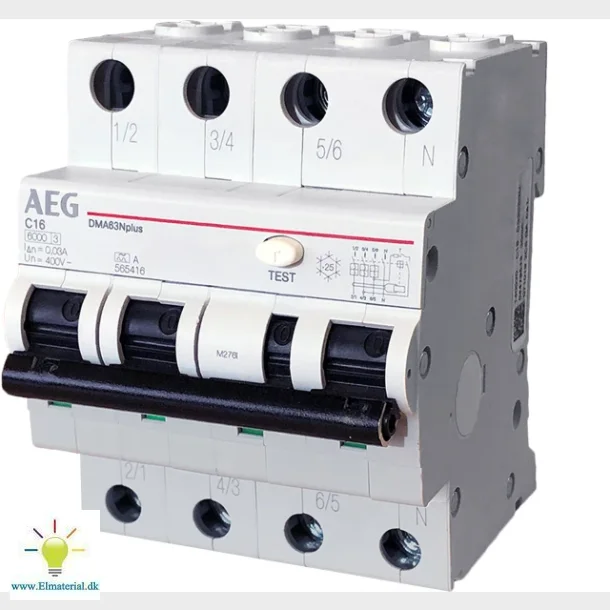 kombiafbr. 13a 30ma c 3p+n 4m