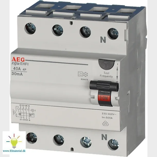 fejlstrmsafbr. 63a 30ma, 4p