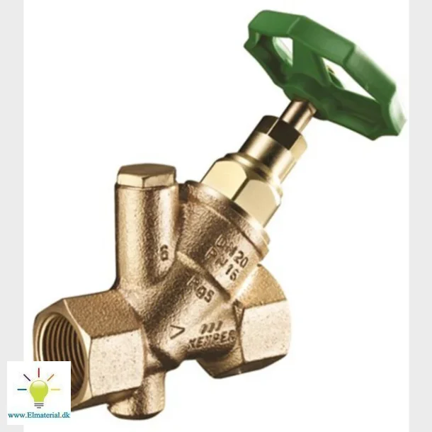 Fristrmsventil 1" M/M Rdgods