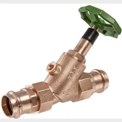 Fristrmsventil  V-Press 22 Mm Rdgods