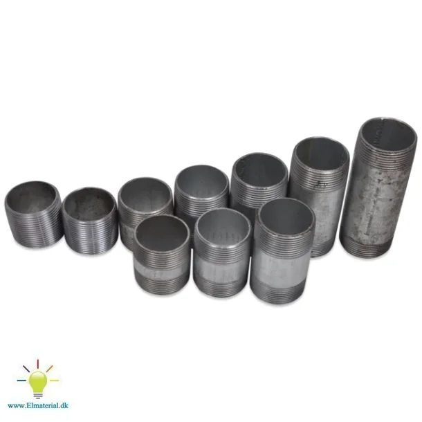 Nippelrr Galv. Blandede 10 Stk 1/2