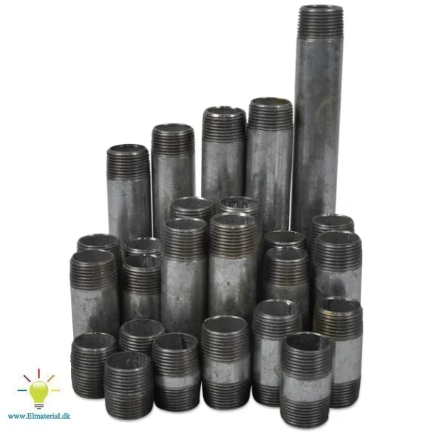 Nippelrr Galv. Blandede 25 Stk 1/2