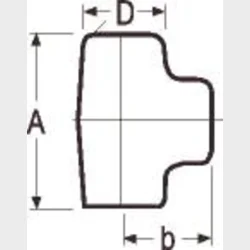 Svejse T-Stykke 76,1X2,9