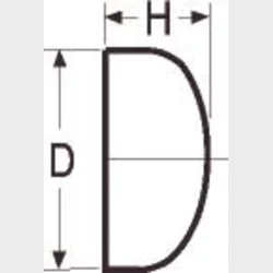 Svejseslutmuffe 76.1X2.9