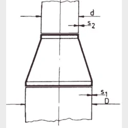 Svejse  Reduktion Konc. 139,7X114,3