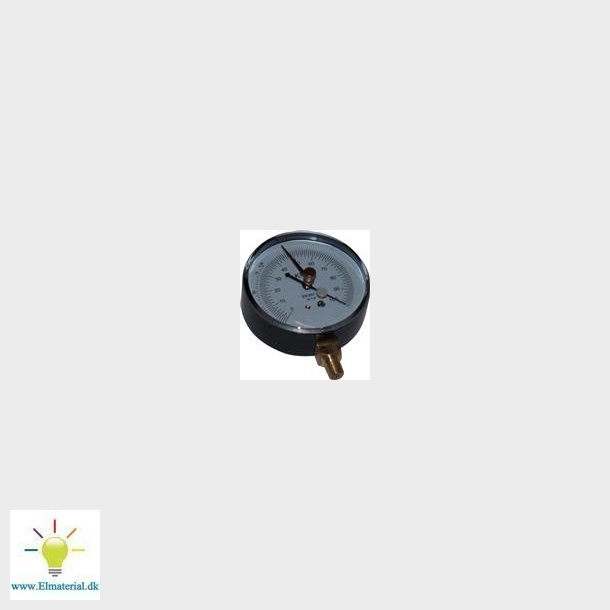 Analog Vacuum Meter, &macr;80, 1/8" Npt