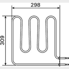 Vega Varmeelememt For Vega 4,5 Kw