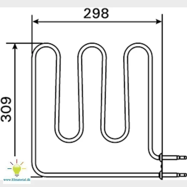 Vega Varmeelememt For Vega 4,5 Kw