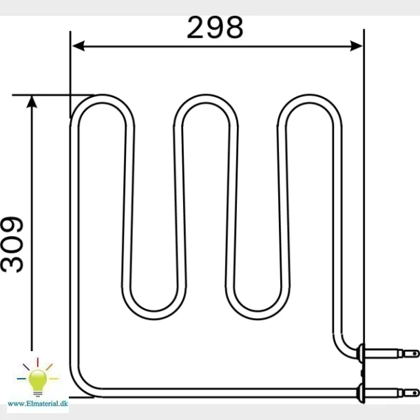 Vega Varmeelememt For Vega 8,0 Kw