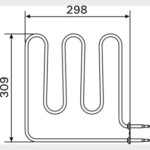 Vega Varmeelememt For Vega 9,0 Kw