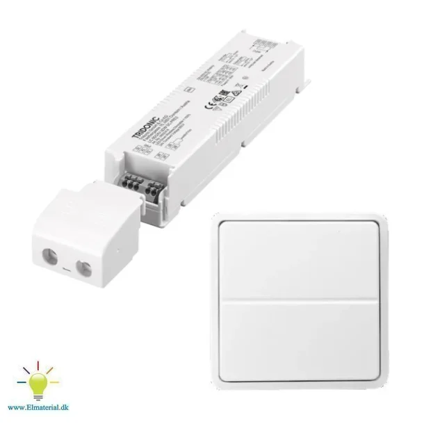 60W/24V Led Driver+Trdlst Tryk T/Fuga