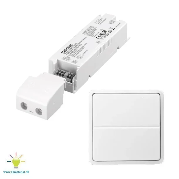 35W/24V Led Driver+Trdlst Tryk T/Fuga