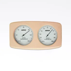 Thermo/Hygrometer Med Tr�ramme