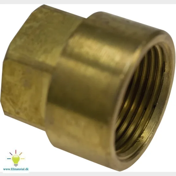 formmuffe messing 3/4x1/2".