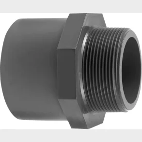 Pvc vergngsnippel 1 lim 63Mmx2