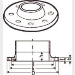 Stlflange 168,3 Tn16