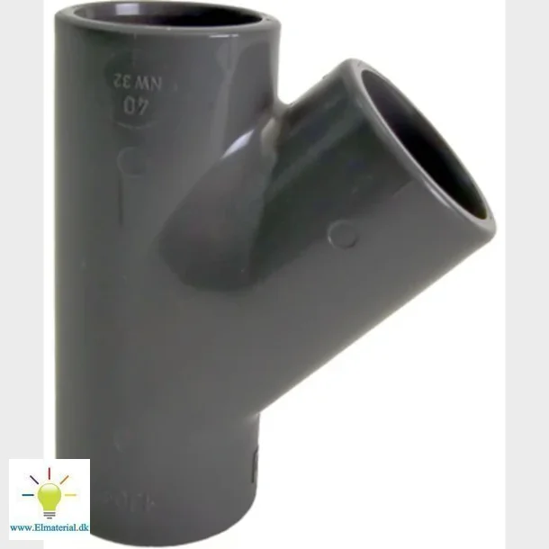 Pvc Tee 45Gr 32Mm