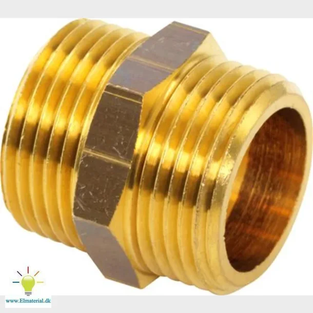 1/2x30mm  messing nip.rr