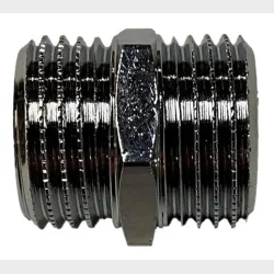 Brystnippel 1/2'' Krom