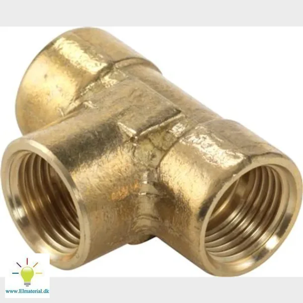 t-stykke 3/4'' messing