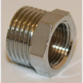 nippelmuffe 3/4'' x 1/2'' krom