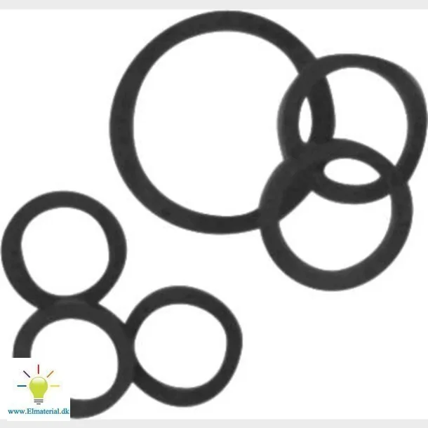 1 x 29-38mm epdm gummi pakning 4-pak