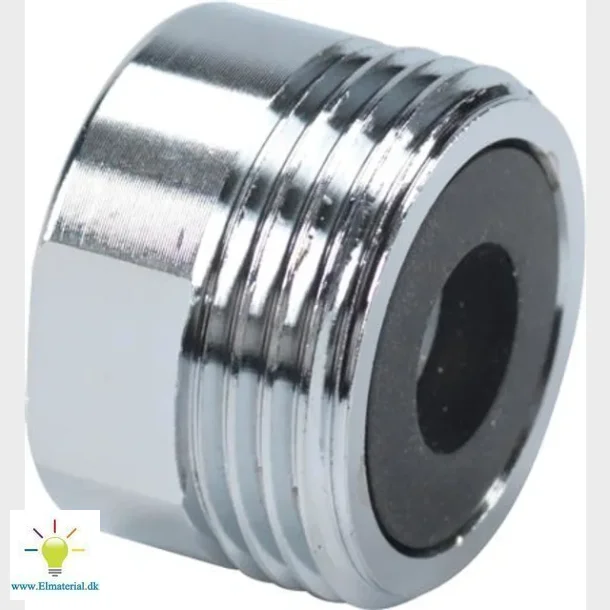 overgangsnippel 1/2'x3/4' krom